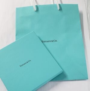Tiffany Empty Box & Bag Set
